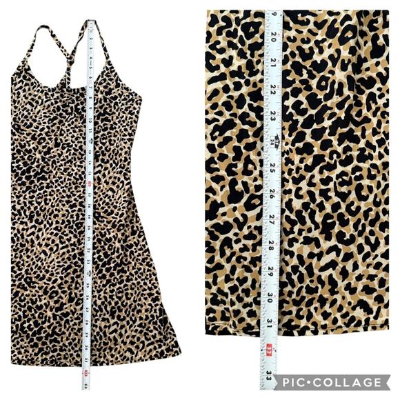 Outdoor Voices The Exercise Dress NEW Version Leopard Print Tennis Running XS - Picture 13 of 16